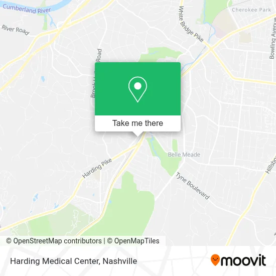 Harding Medical Center map