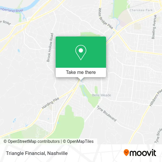 Triangle Financial map