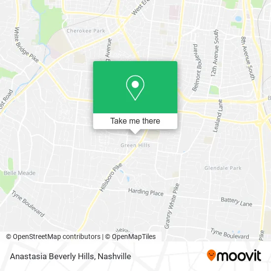 Anastasia Beverly Hills map