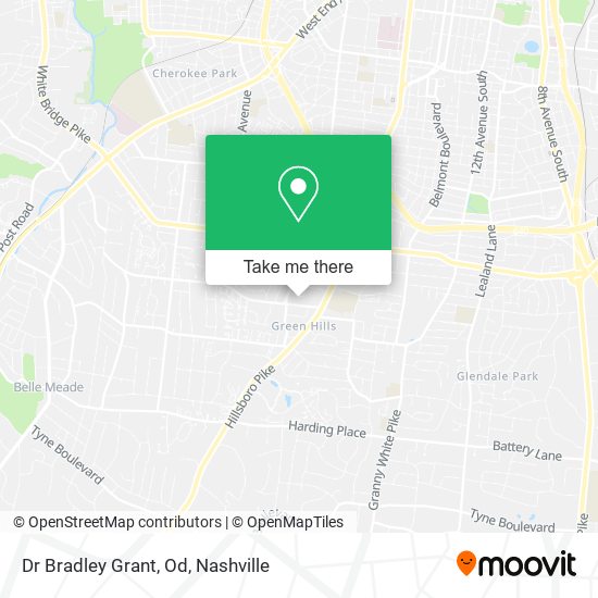 Mapa de Dr Bradley Grant, Od