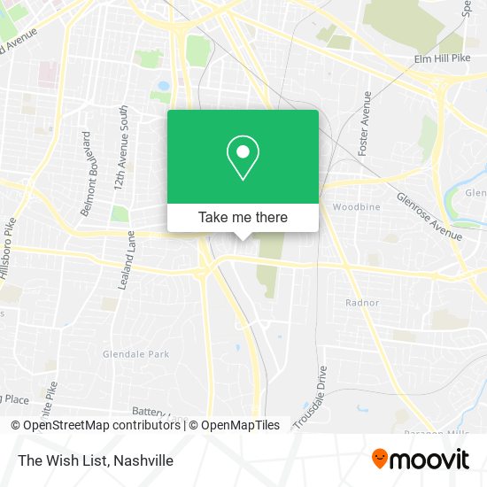 Mapa de The Wish List