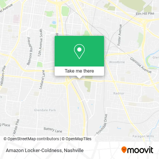 Amazon Locker-Coldness map