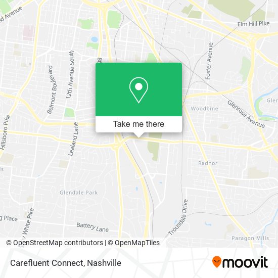 Carefluent Connect map