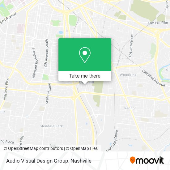 Mapa de Audio Visual Design Group
