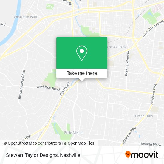 Stewart Taylor Designs map