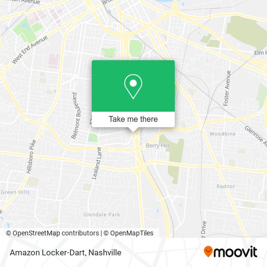 Amazon Locker-Dart map
