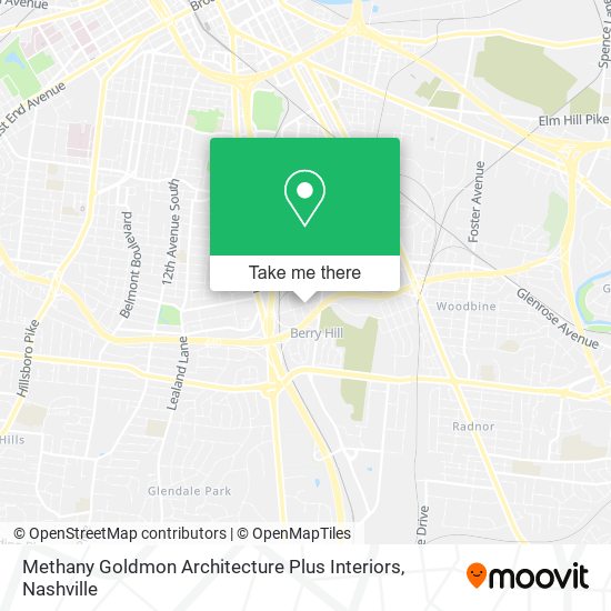 Methany Goldmon Architecture Plus Interiors map