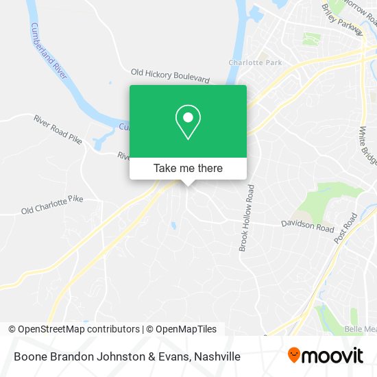 Boone Brandon Johnston & Evans map