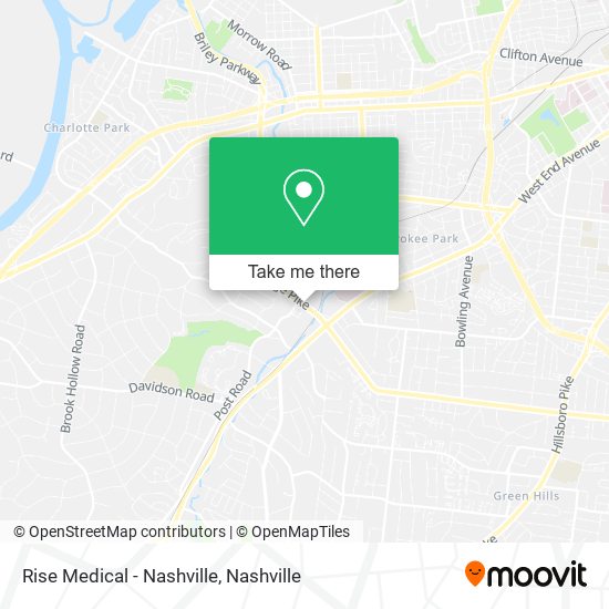 Rise Medical - Nashville map