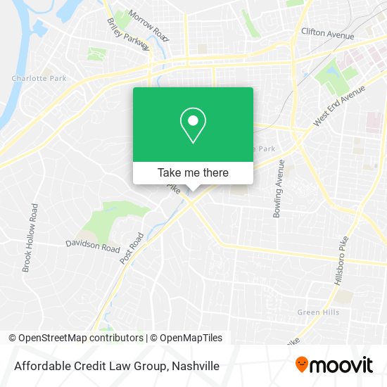Affordable Credit Law Group map