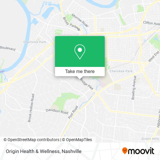 Origin Health & Wellness map