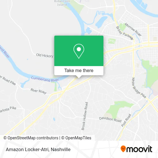 Amazon Locker-Atri map