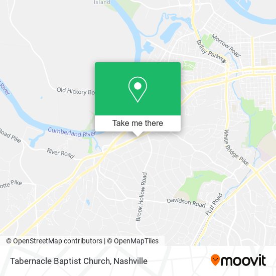 Mapa de Tabernacle Baptist Church