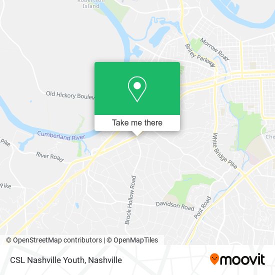 CSL Nashville Youth map
