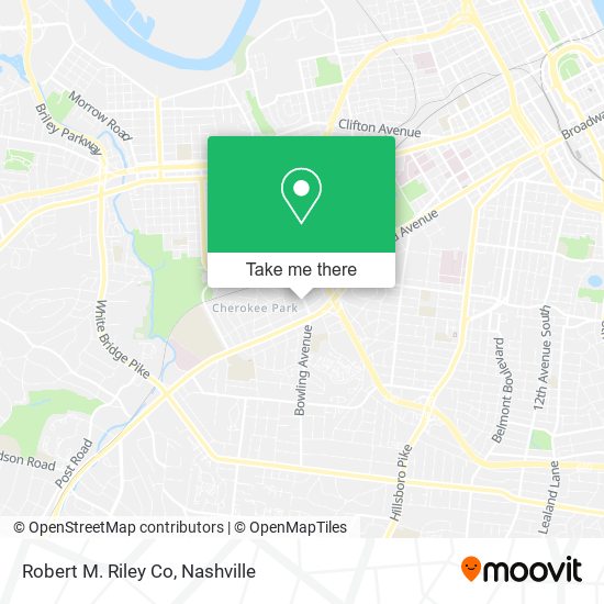 Robert M. Riley Co map