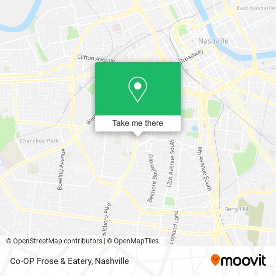 Mapa de Co-OP Frose & Eatery