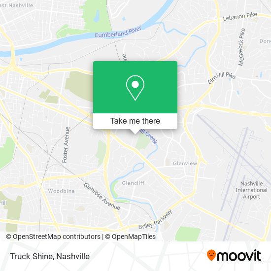 Truck Shine map