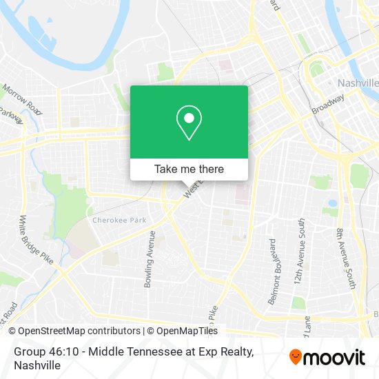 Group 46:10 - Middle Tennessee at Exp Realty map