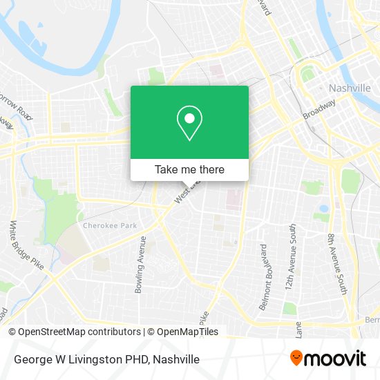 George W Livingston PHD map