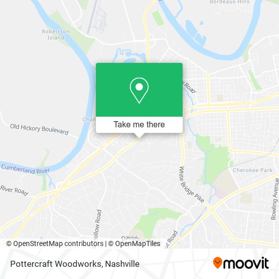 Mapa de Pottercraft Woodworks