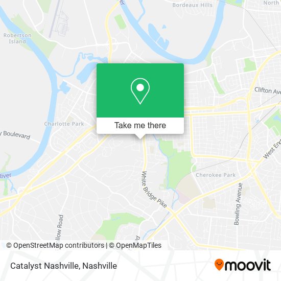 Catalyst Nashville map