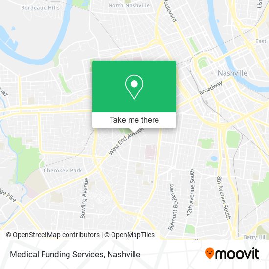 Mapa de Medical Funding Services