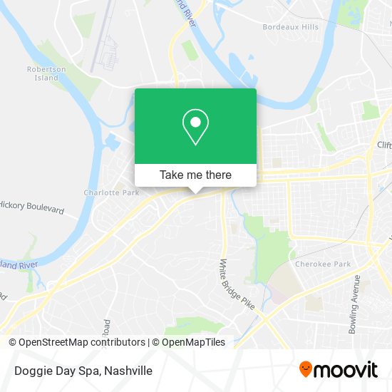 Mapa de Doggie Day Spa