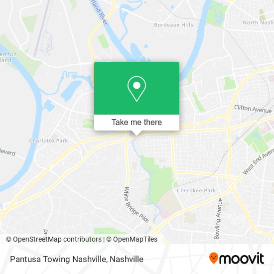 Mapa de Pantusa Towing Nashville