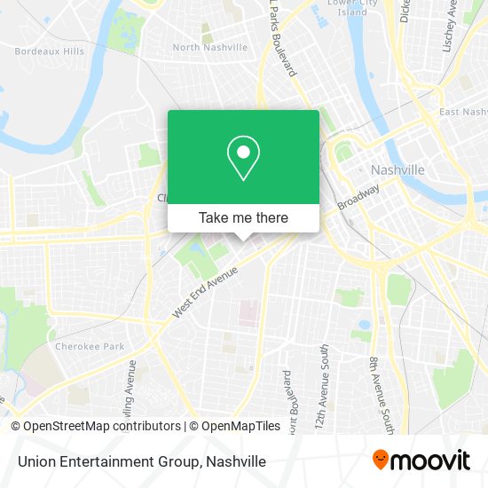 Mapa de Union Entertainment Group