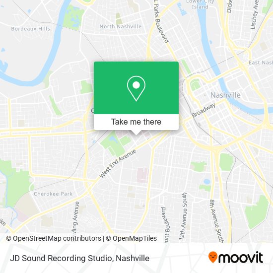 Mapa de JD Sound Recording Studio
