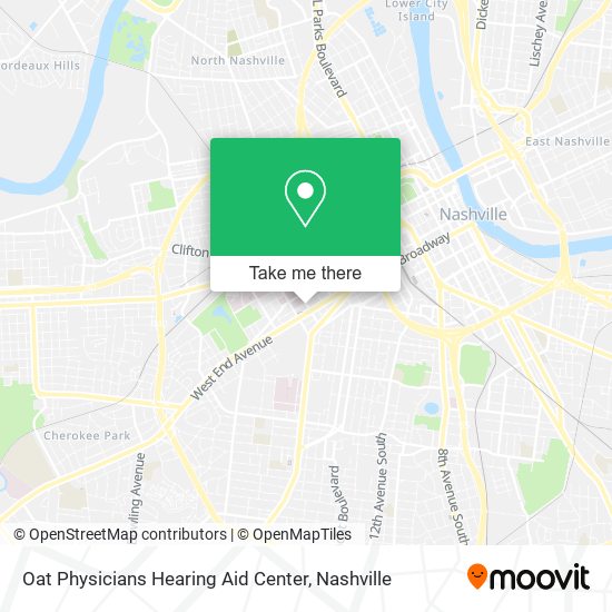 Oat Physicians Hearing Aid Center map