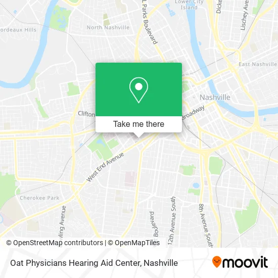 Oat Physicians Hearing Aid Center map