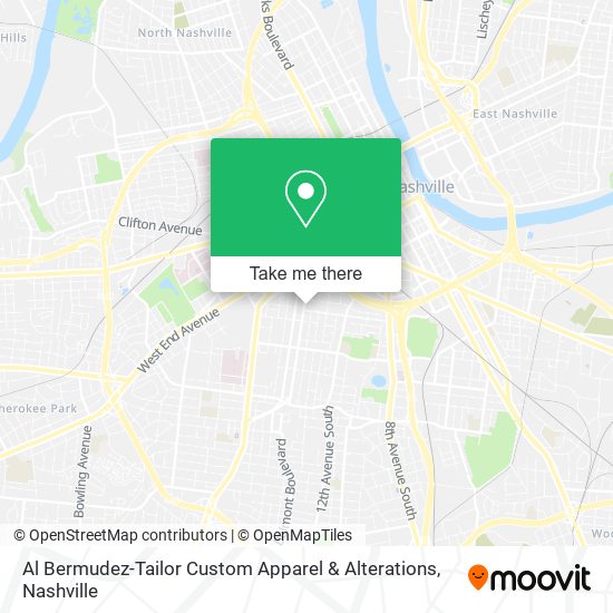 Mapa de Al Bermudez-Tailor Custom Apparel & Alterations