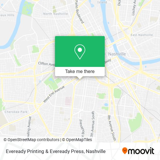 Eveready Printing & Eveready Press map