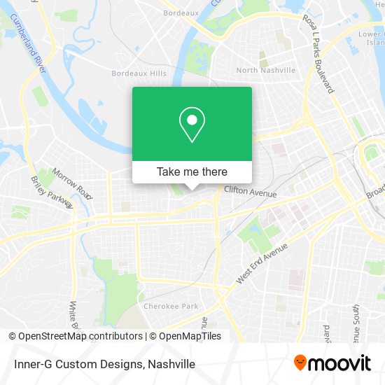 Inner-G Custom Designs map