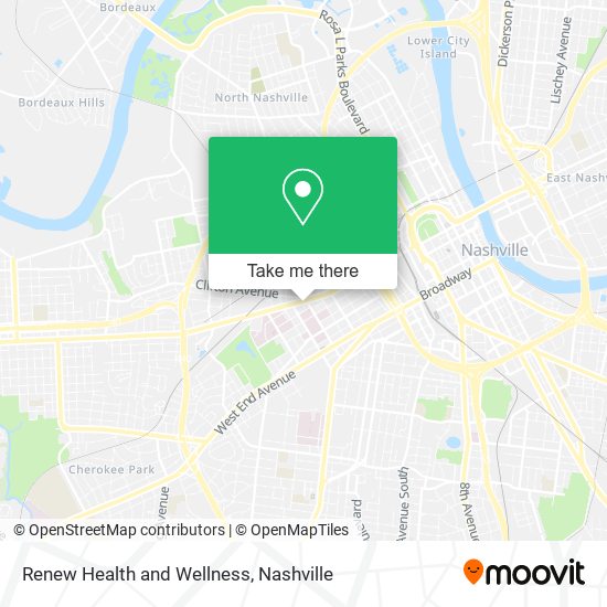 Mapa de Renew Health and Wellness