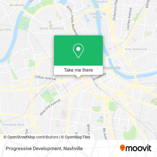 Mapa de Progressive Development