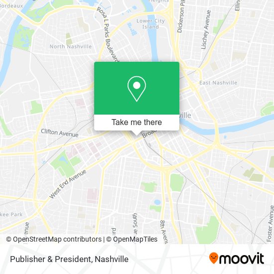 Publisher & President map