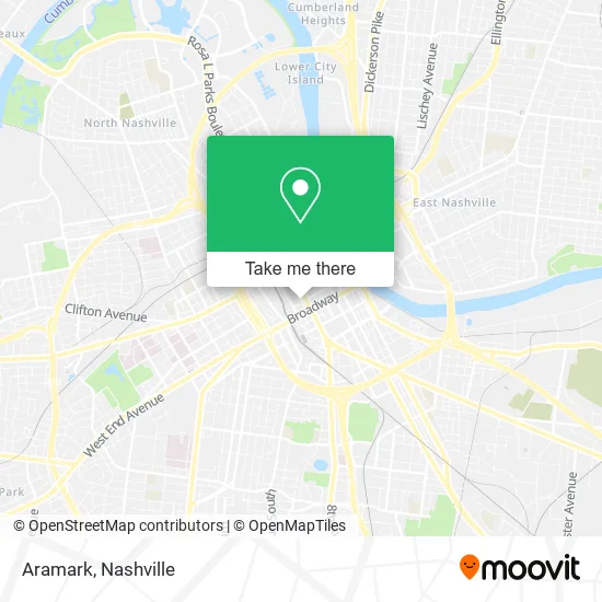 Aramark map