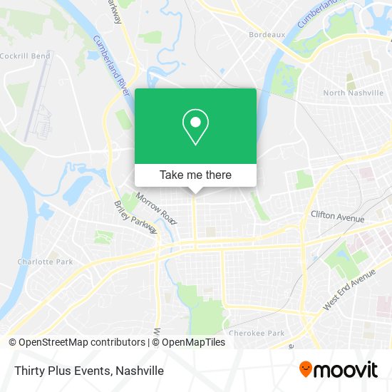 Mapa de Thirty Plus Events