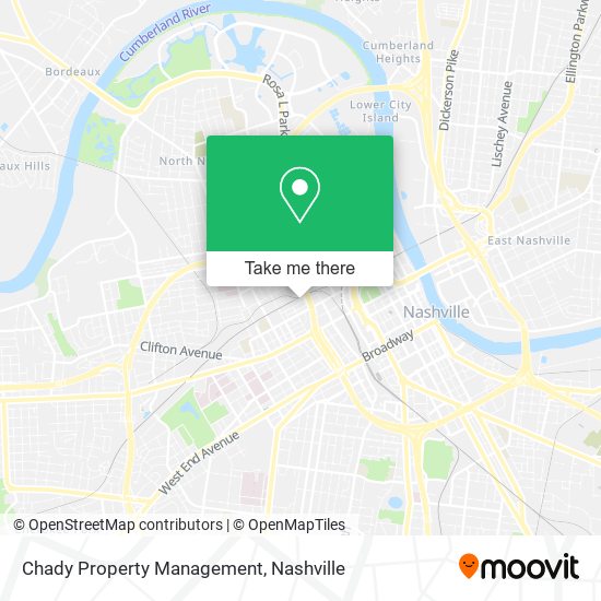 Chady Property Management map