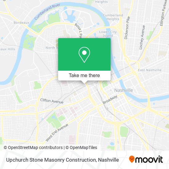 Mapa de Upchurch Stone Masonry Construction