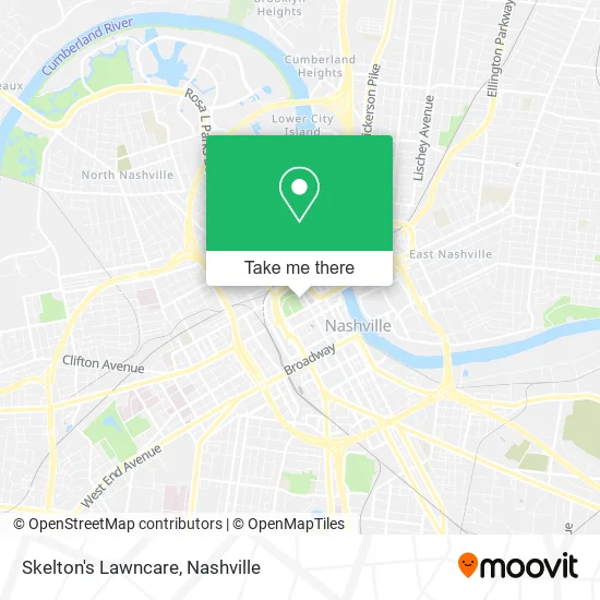 Skelton's Lawncare map