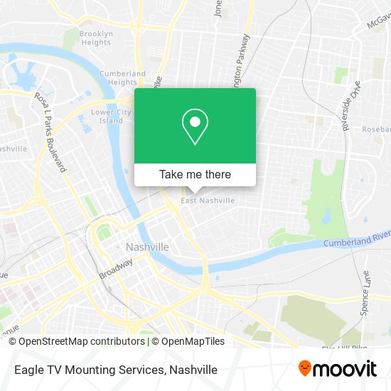 Mapa de Eagle TV Mounting Services