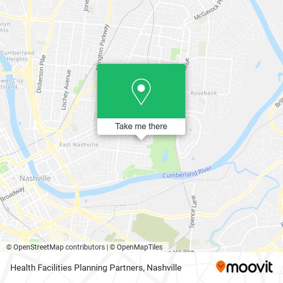 Mapa de Health Facilities Planning Partners