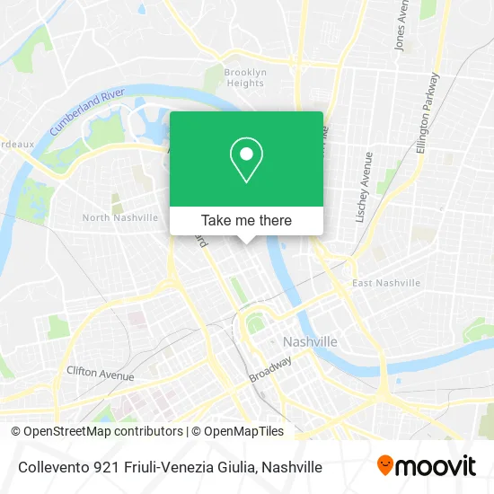Collevento 921 Friuli-Venezia Giulia map