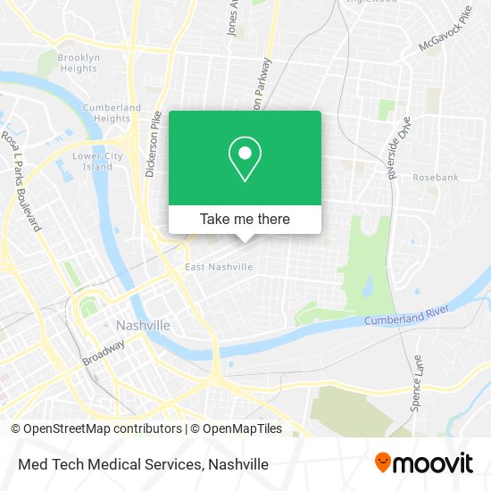 Med Tech Medical Services map