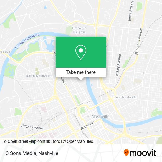 Mapa de 3 Sons Media