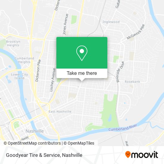 Goodyear Tire & Service map