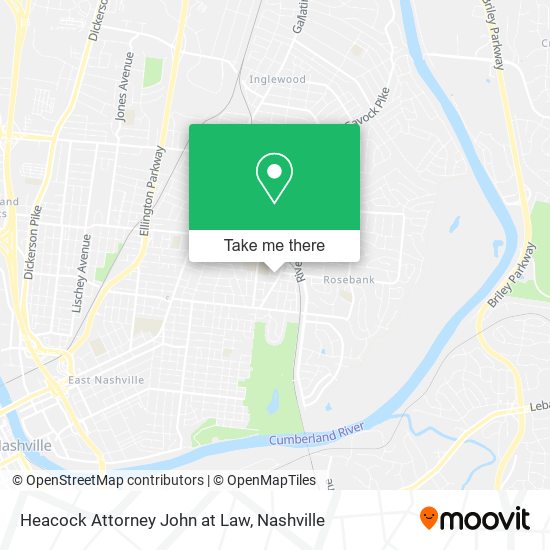 Heacock Attorney John at Law map